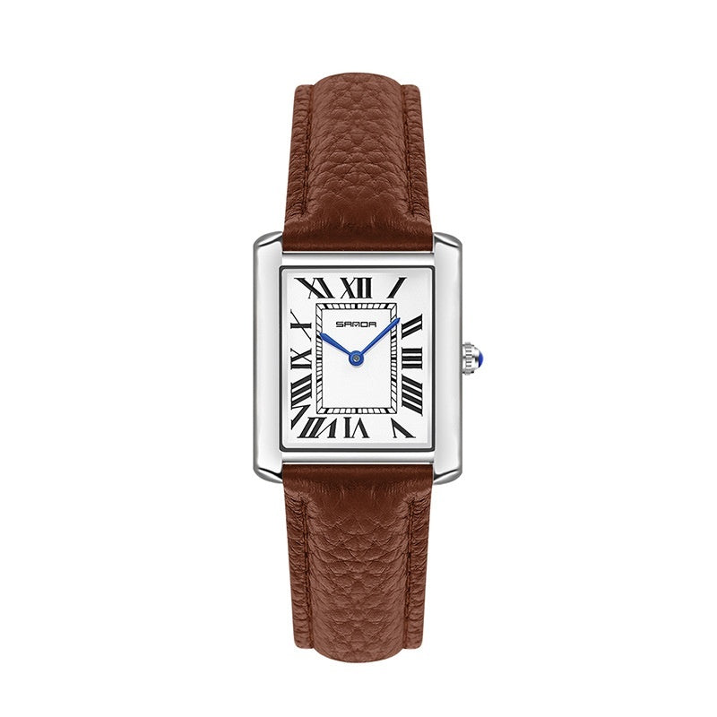 Roman Scale Couple Watch – Casual Waterproof Matching Watch for Lovers