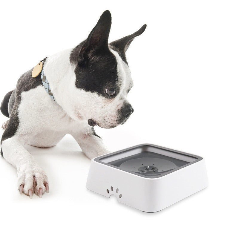 2L Anti-Overflow Pet Water Bowl – Clean, Slow & Spill-Proof