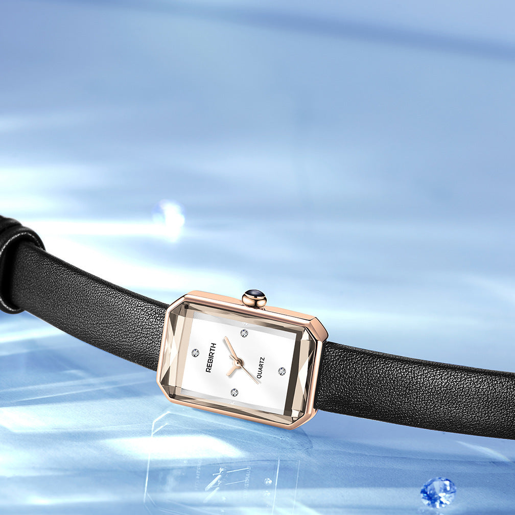 Square Diamond Belt Watch™ – elegant, fashion och unik.