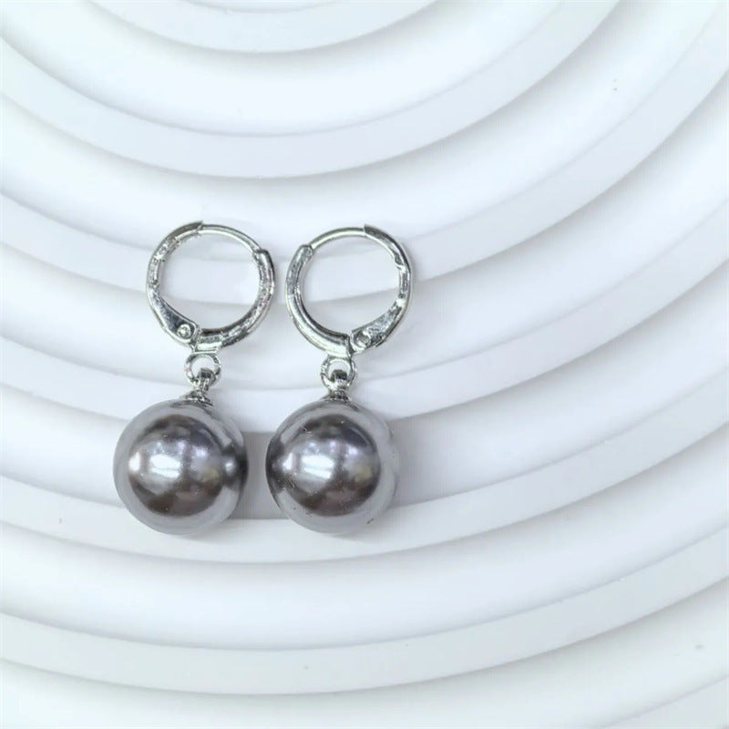 Eleganta örhängen med pärlor & vattendroppar – Guld & Silver