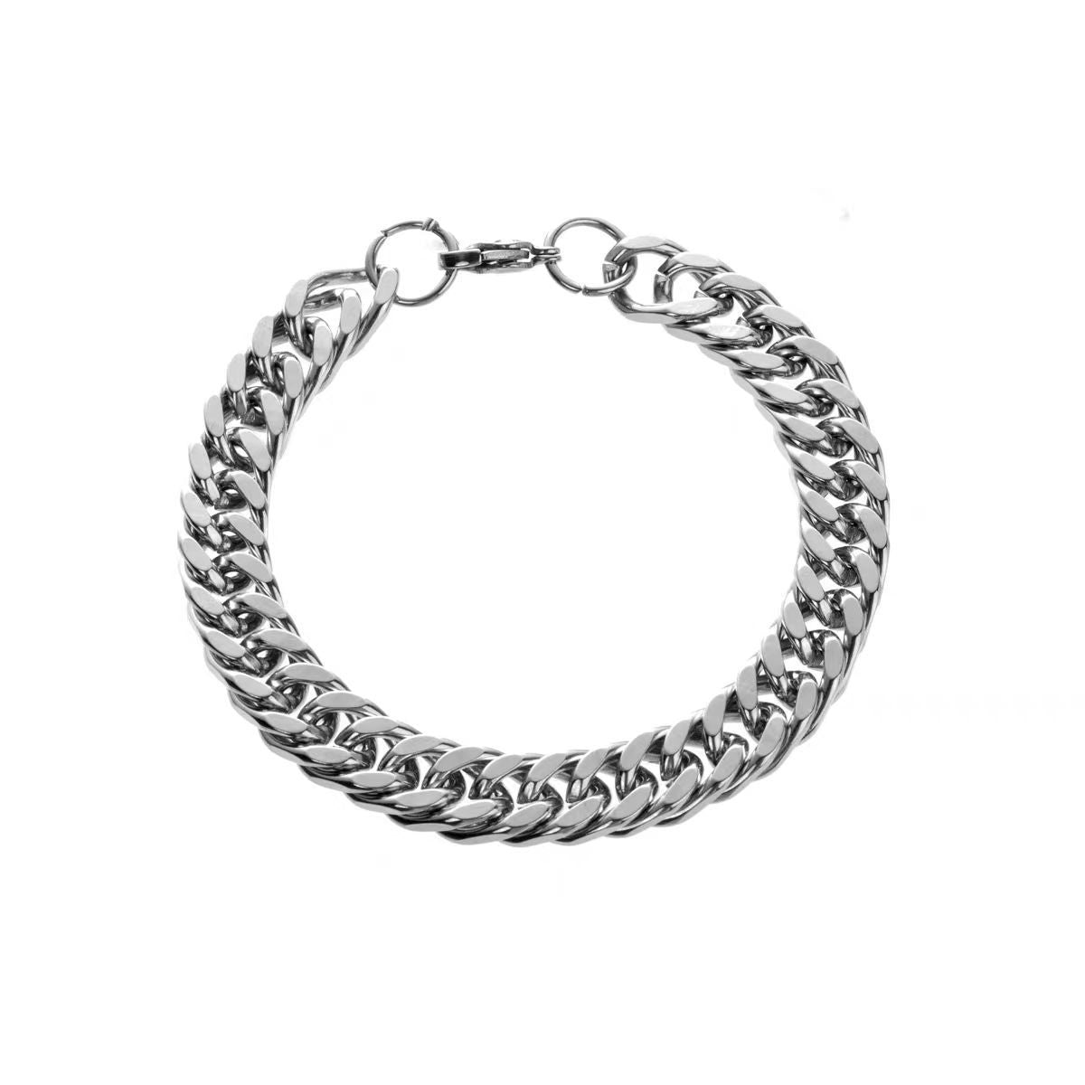 Titan Steel Cuban Keel Bracelet – Unisex Minimalist Chain